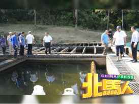 达鲁阿曼水务公司10罗厘派水 傌莫区居民农历新年不缺水
