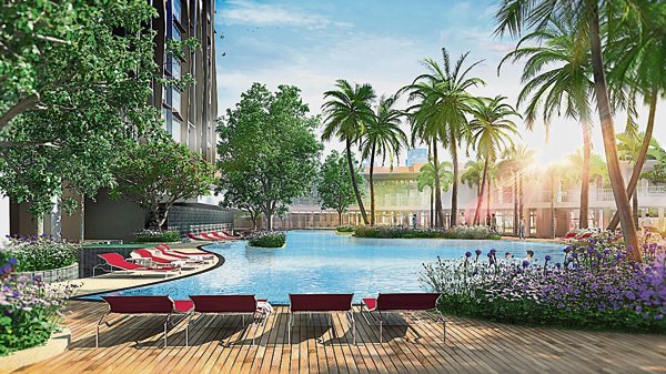 Setia Sky Ville是实达集团首个在槟城以人造盐水技术设立泳池的公寓。