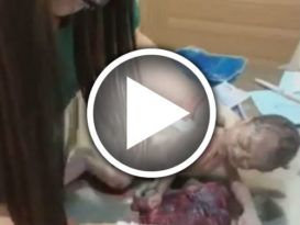 【泰新闻】人美心更美 女兽医关键时刻为男婴急救！