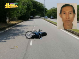 摩哆突然驶出路口遭撞 聋哑骑士头部受创丧命