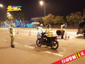◤行动管制14天◢  RELA也站上前线  助警方路障行动