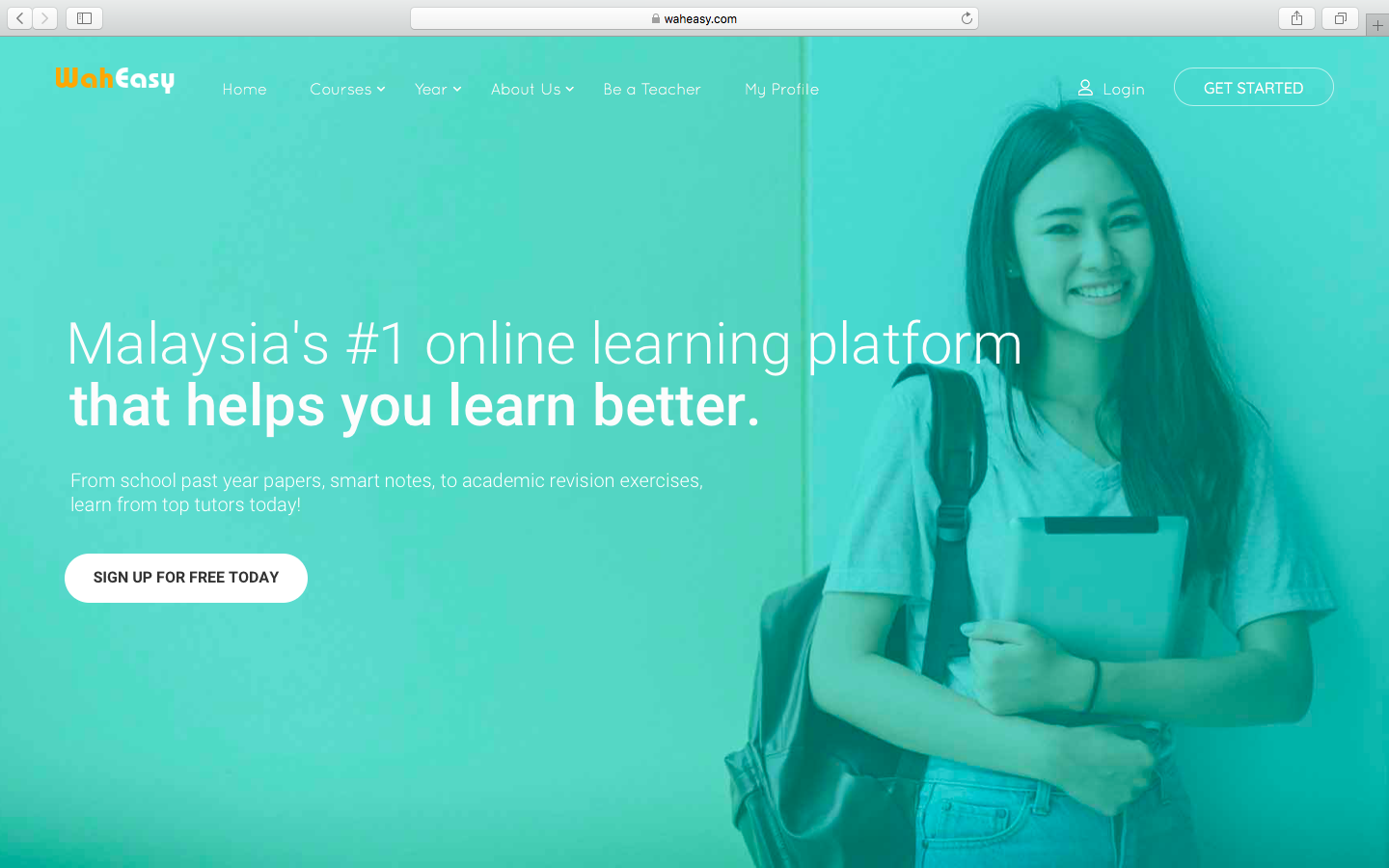 WahEasy.com是大马首个开放式线上学习平台。