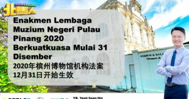 2020年槟州博物馆机构法案 12月31日开始生效