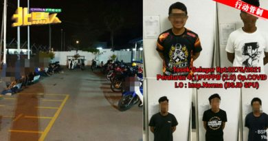 ◤MCO 2.0◢ 威北警方捉“道路流氓” 3少年飙摩哆被捕 5青年跨县各罚1000　　