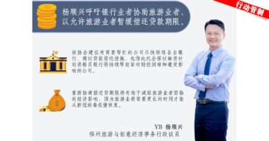 ◤MCO 2.0◢  杨顺兴：受疫情影响旅游业者  尽快联络银行商贷款偿还措施