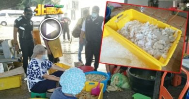 去年取缔2次 卫生仍不达标 鱼丸及猪肉丸加工厂 关2周