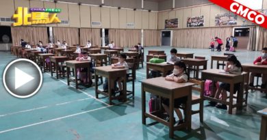 ◤CMCO◢  吉华K校289学生上学  家长在候车厅目送孩子进班