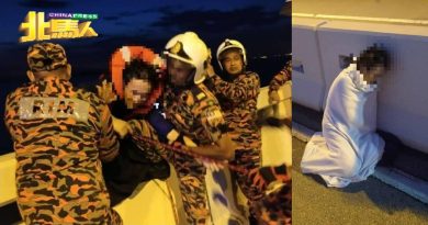 华青生日跳海  所幸安全获救