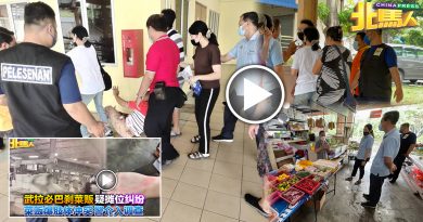 不满姐被打 弟与涉事者起冲突 武拉必巴刹菜贩纠纷 惊动警到场