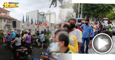 【今日北马头条】 大派每人12公斤虾丸  槟民政人龙惊动警方