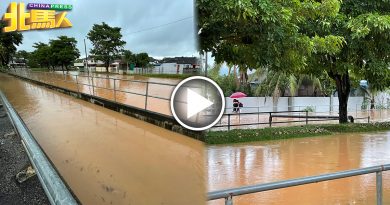 大风雨袭威中 数个住宅区沦水乡 录得94毫米降雨量