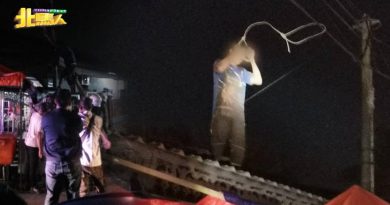外劳绳拴电缆 企图吊颈自杀获救