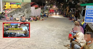 今年天公坛丐帮减少 人潮零散 仅200人