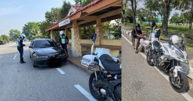 司机骑士闯红灯 槟JPJ开35罚单