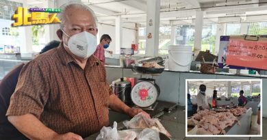 米都市区各巴刹货源少    鸡肉10am 就卖光了