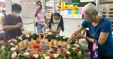 疫情未消 卫塞节庆典从简 吉中佛教会 备百家饭结善缘