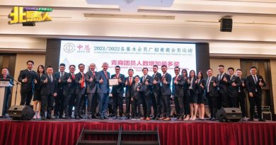 槟中总青商团拥1500名会员 获2021/2022团员人数增加最多奖
