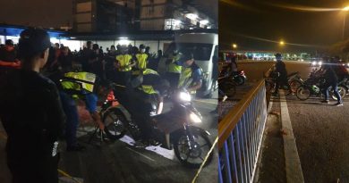 威北警方防范罪案 道路流氓行动 发187交通罚单 充公8摩哆 扣3人
