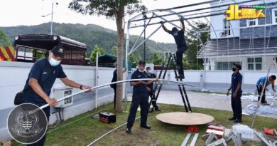住宅范围无牌安装帐篷做生意 槟岛市政厅拆！