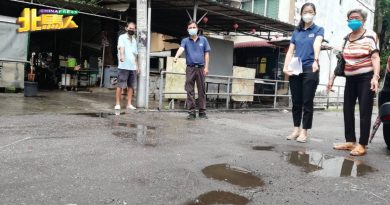 王煦棱：补路坑 设路墩   市政厅应改善大英义学园道路安全