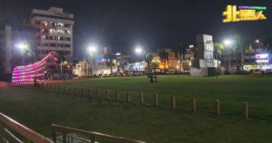 北海市政厅大草场照明设施厕所 每周五至日 为民众而开