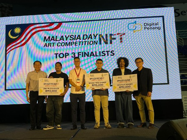founder sgrit, Digital Penang, Penang 2030, NFT,NFT艺术作品,NFT艺术比赛, Art Competition