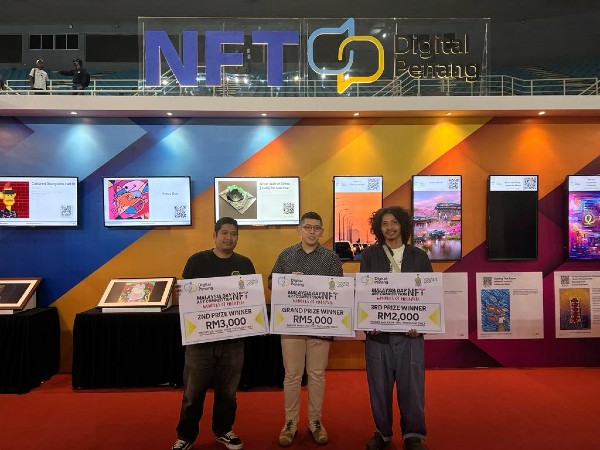 founder sgrit, Digital Penang, Penang 2030, NFT,NFT艺术作品,NFT艺术比赛, Art Competition