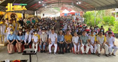 配合九皇大帝圣诞千秋办布施  甘边园斗母宫 拨4万义款