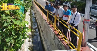 明登岭3路治水竣工 再里尔：减少水灾
