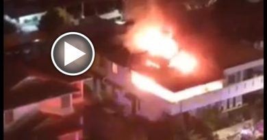 15人同住的排屋清晨大火  幸全家人及时逃生 无人伤亡