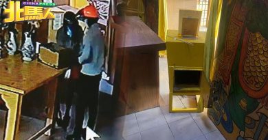 威中斗母宫被2贼爆窃 偷走数百令吉香油钱