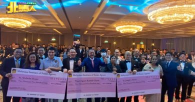 周年庆不忘慈善 房地产中介槟分会、佳日星 各捐7500予3机构
