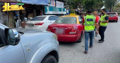 槟陆路交通局取缔非法出租车 2私家车被充公