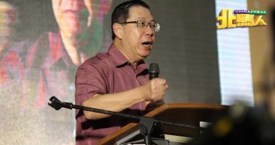 种族极端分子连挂灯笼也责问 林冠英：来临州选　给他们倒！