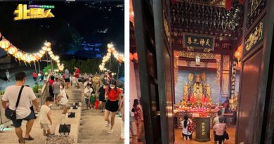 陆续到天公坛 信徒喜迎天公诞