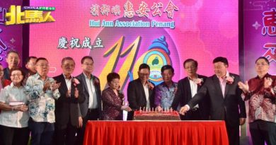 拨2万给槟惠安公会 首长感激惠安人