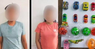 涉嫌偷窃扭蛋机摩哆 天网恢恢 情侣被捕
