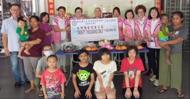 槟世华工商妇女企管协会 2万捐大智讲堂儿童之家