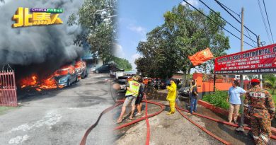 修车厂营业不到一年 发生火灾  12辆轿车被波及烧毁