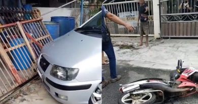 疑一大早放炮竹 惹不满  印裔妇女开车撞邻居