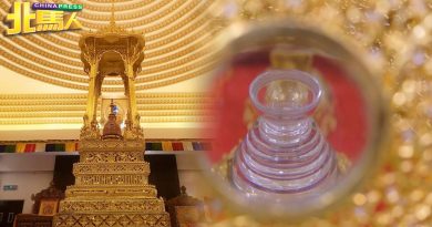 北海佛教居士林庆卫塞 佛陀真身舍利供众礼拜