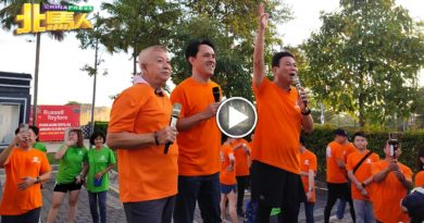 为光育献力 梁导辉哥带队 1200人“趴趴走”4公里