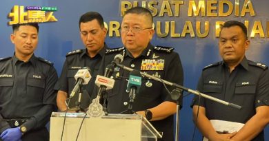 ◤6州选举◢ 全槟23提名中心 许国振：2829名警力站岗
