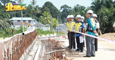 峇万拉鲁-居林联邦公路FT136线路 5旧桥梁更换 耗资7160万
