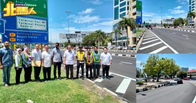 峇眼达南全长1公里路段 林冠英：已重铺沥青