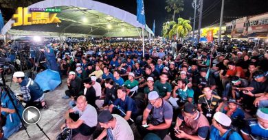 ◤6州选举◢伊党吉州首场政说会 现场“绿蓝潮”汹涌澎湃