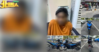 外劳偷窃摩哆不果 遭民众围捕