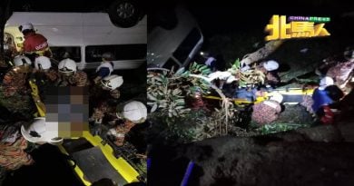 ◤客货车翻落山坡◢ 新加坡女死者 Lee Kwee Yiam