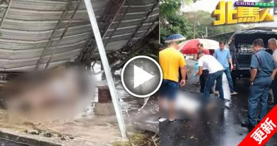 树干压倒凉亭 八旬老翁触电身亡