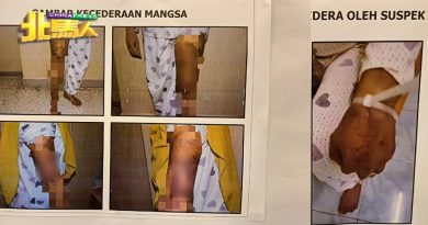 细针刺指缝 水管打女受害者 槟总警长也看不过眼！